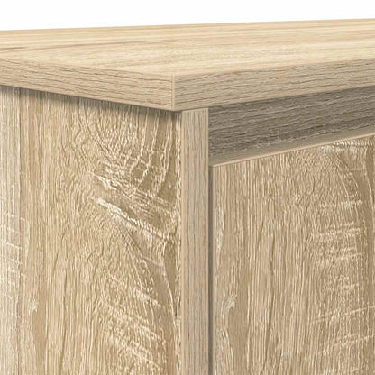 Desk Sonoma Oak 120x42x76 cm Engineered Wood