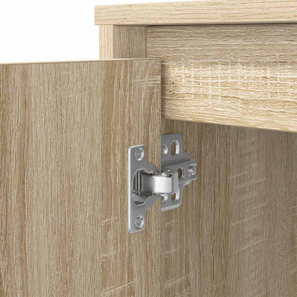 Desk Sonoma Oak 120x42x76 cm Engineered Wood