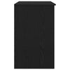 Desk Black Oak 86x49x76 cm Engineered Wood