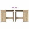 Desk Sonoma Oak 86x49x76 cm Engineered Wood