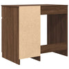 Desk Brown Oak 86x49x76 cm Engineered Wood