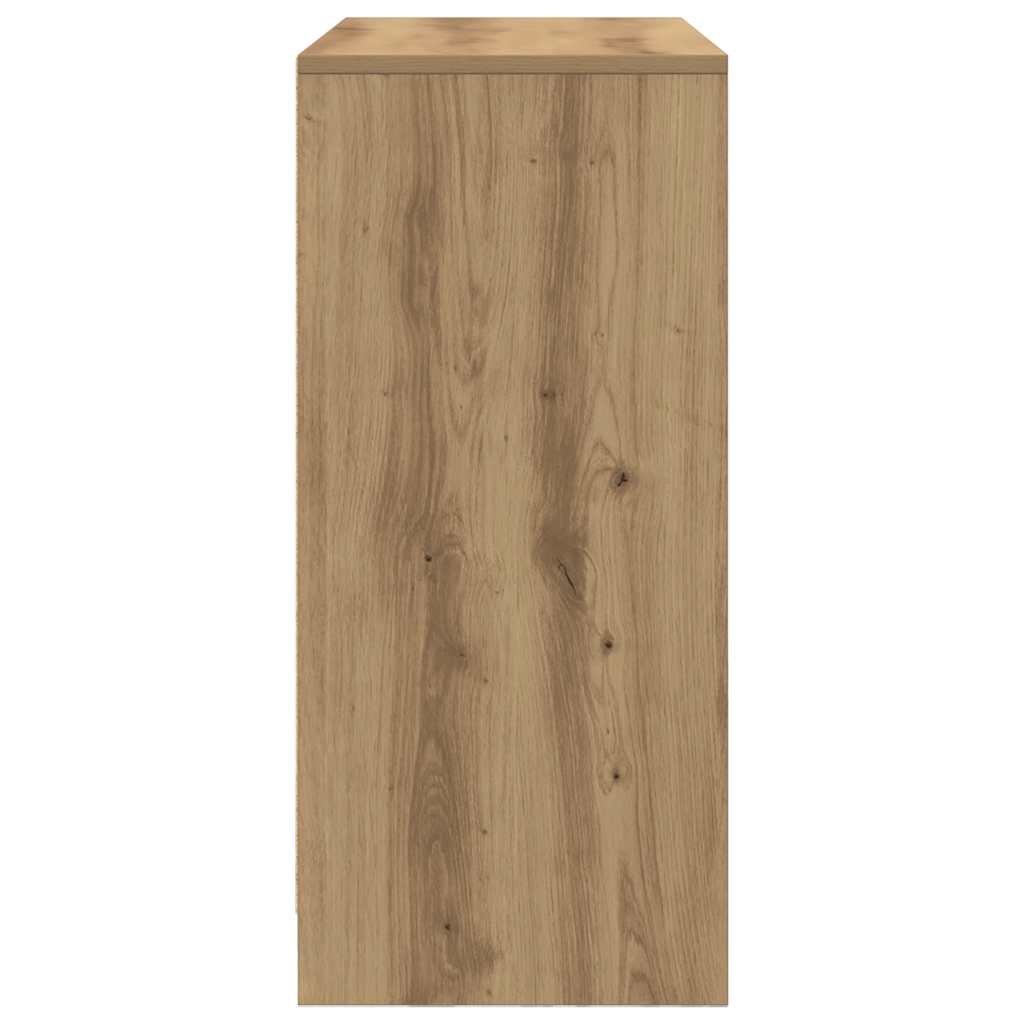 Sideboard with Drawers and Doors Artisan Oak 70.5x34x74.5 cm