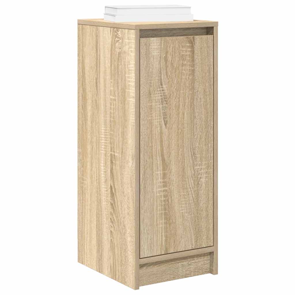 Shoe Cabinet Sonoma Oak 29.5x34x76 cm Engineered Wood