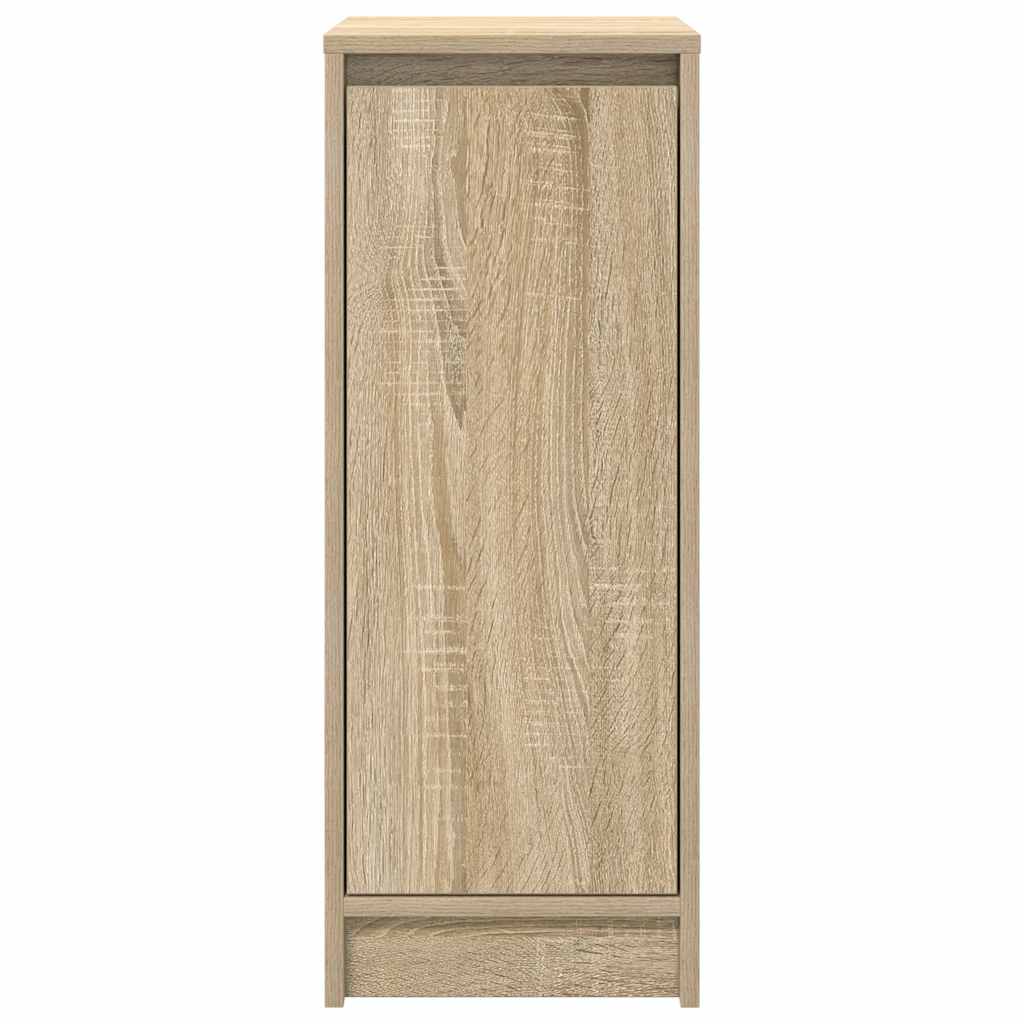 Shoe Cabinet Sonoma Oak 29.5x34x76 cm Engineered Wood