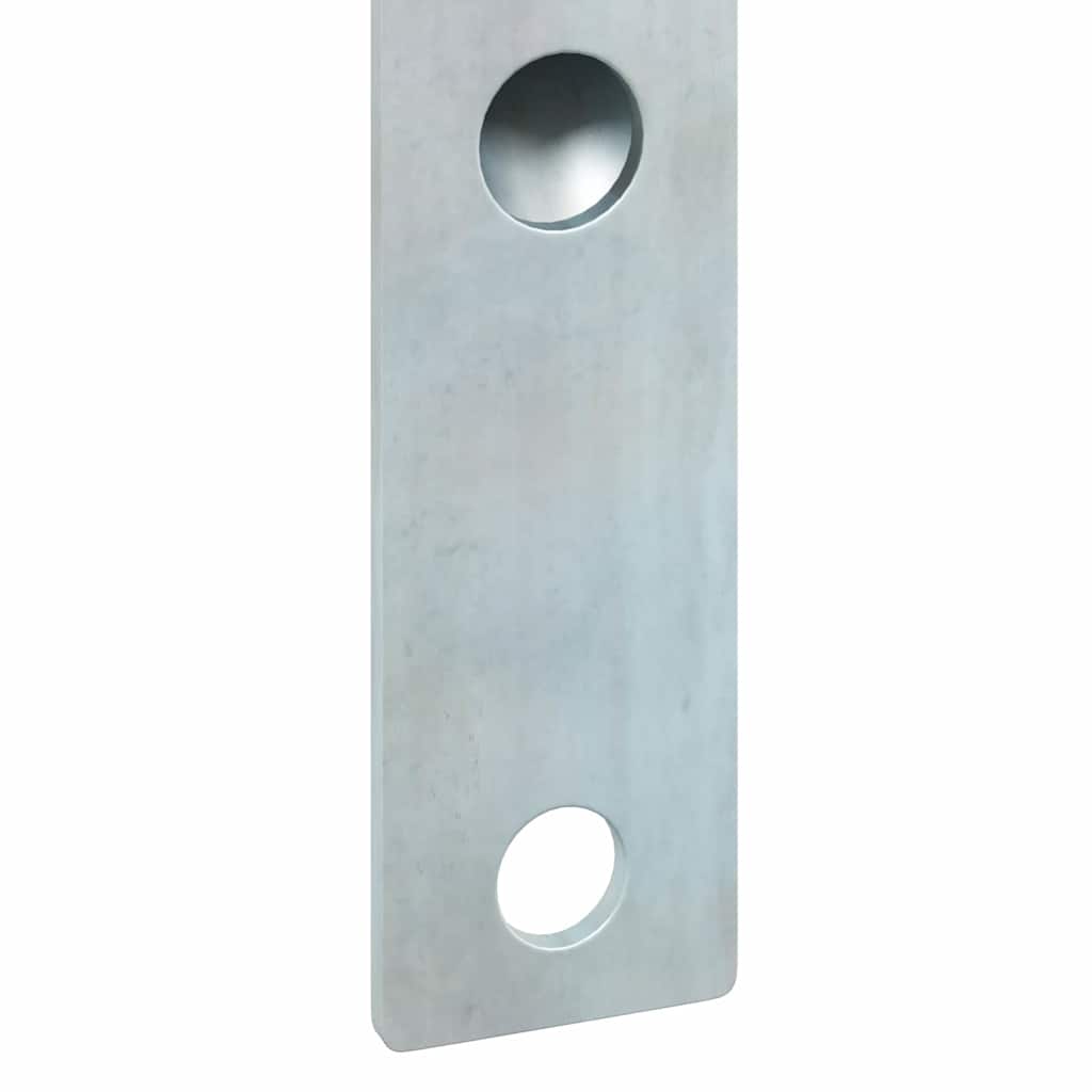 Flag Pole Holde Silver 15 x 3 x 0.35 cm Steel