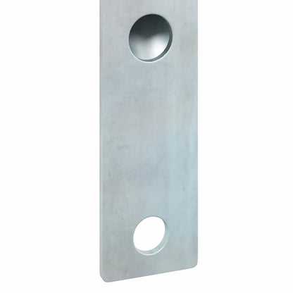 Flag Pole Holde Silver 15 x 3 x 0.35 cm Steel