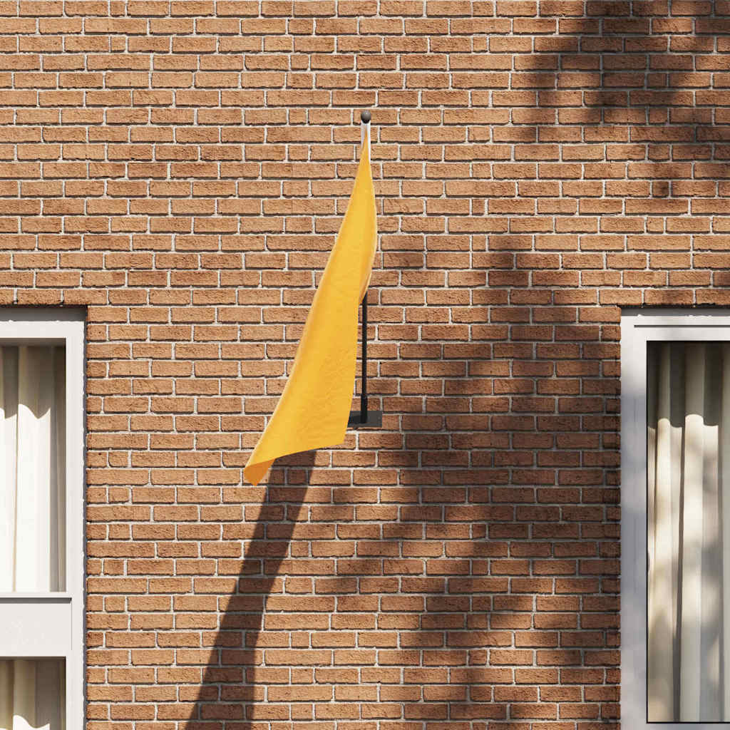 Flag Pole Holde Black 13 x 6 x 0.2 cm Steel