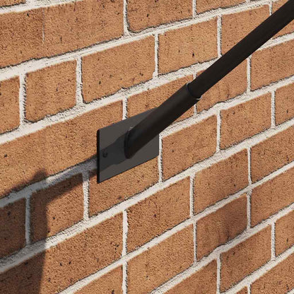 Flag Pole Holde Black 13 x 6 x 0.2 cm Steel
