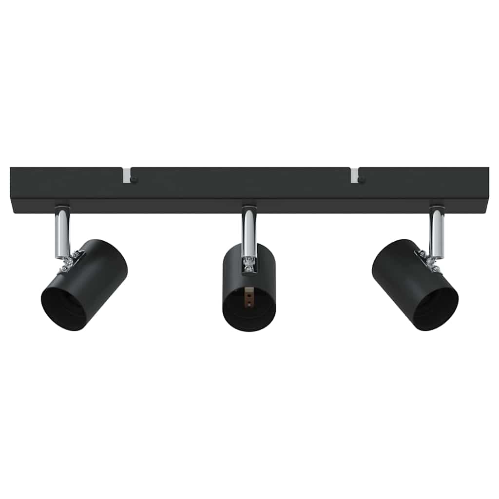 Ceiling Spotlight Black 38 x 6.5 x 11.5 cm Metal