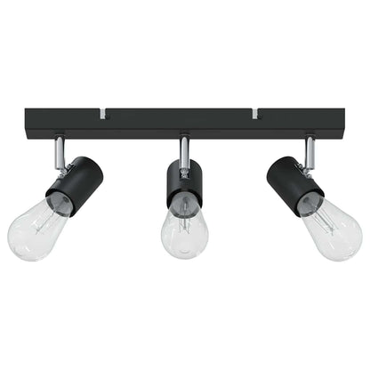 Ceiling Spotlight Black 38 x 6.5 x 11.5 cm Metal