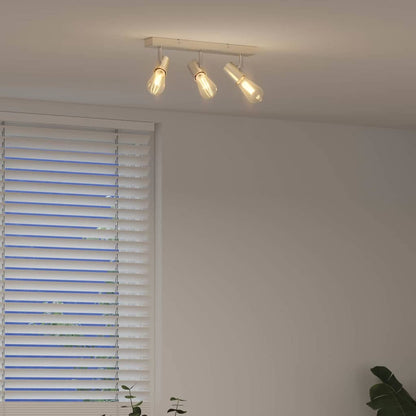 Ceiling Spotlight Nickel 38 x 6.5 x 11.5 cm Metal