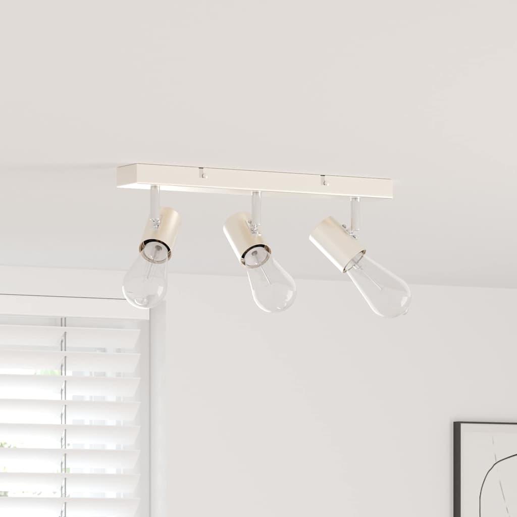 Ceiling Spotlight Nickel 38 x 6.5 x 11.5 cm Metal