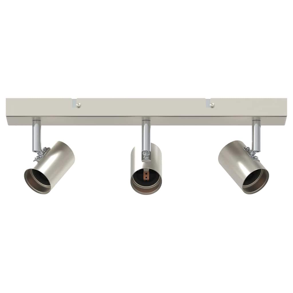 Ceiling Spotlight Nickel 38 x 6.5 x 11.5 cm Metal