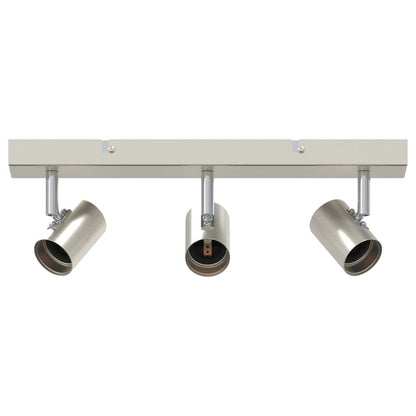 Ceiling Spotlight Nickel 38 x 6.5 x 11.5 cm Metal