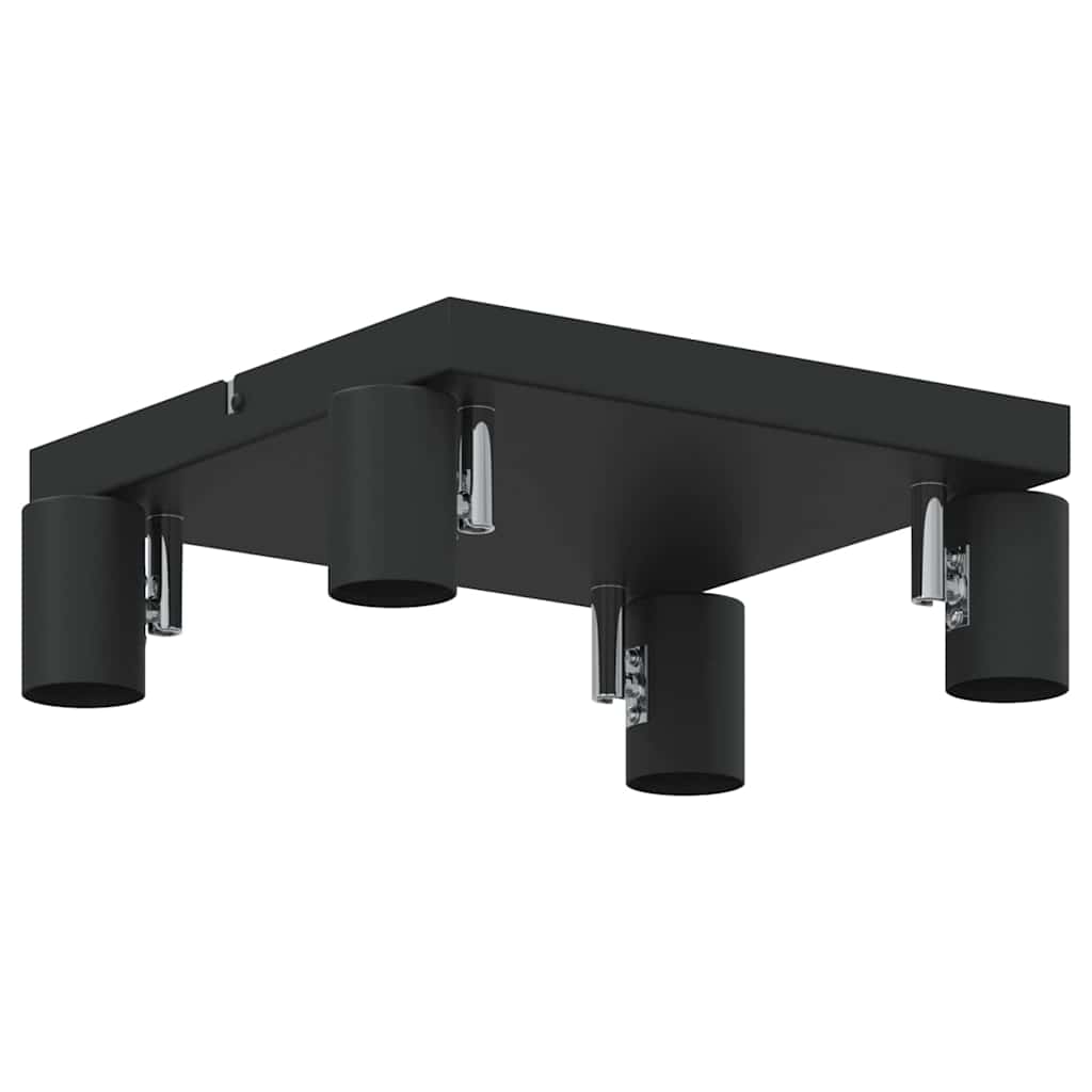 Ceiling Spotlight Black 26.5 x 26 x 11.5 cm Metal