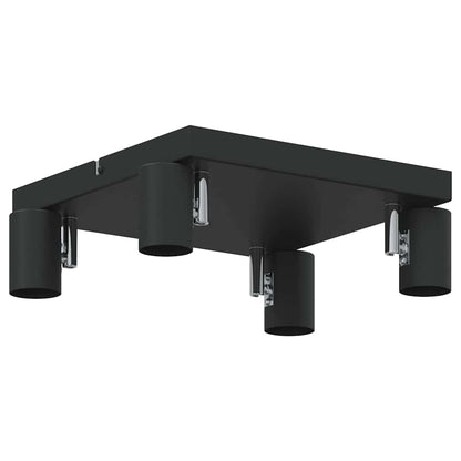 Ceiling Spotlight Black 26.5 x 26 x 11.5 cm Metal