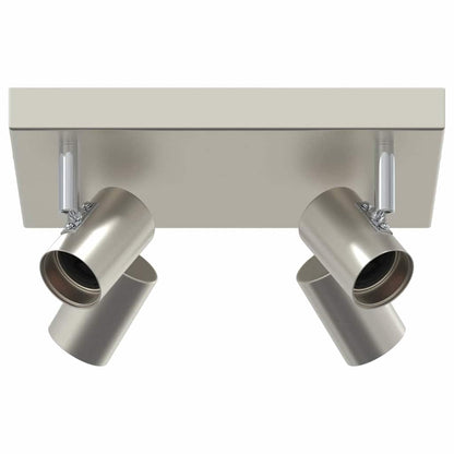 Ceiling Spotlight Nickel 26.5 x 26 x 11.5 cm Metal