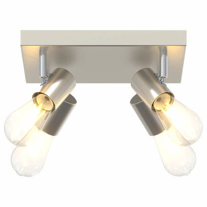 Ceiling Spotlight Nickel 26.5 x 26 x 11.5 cm Metal