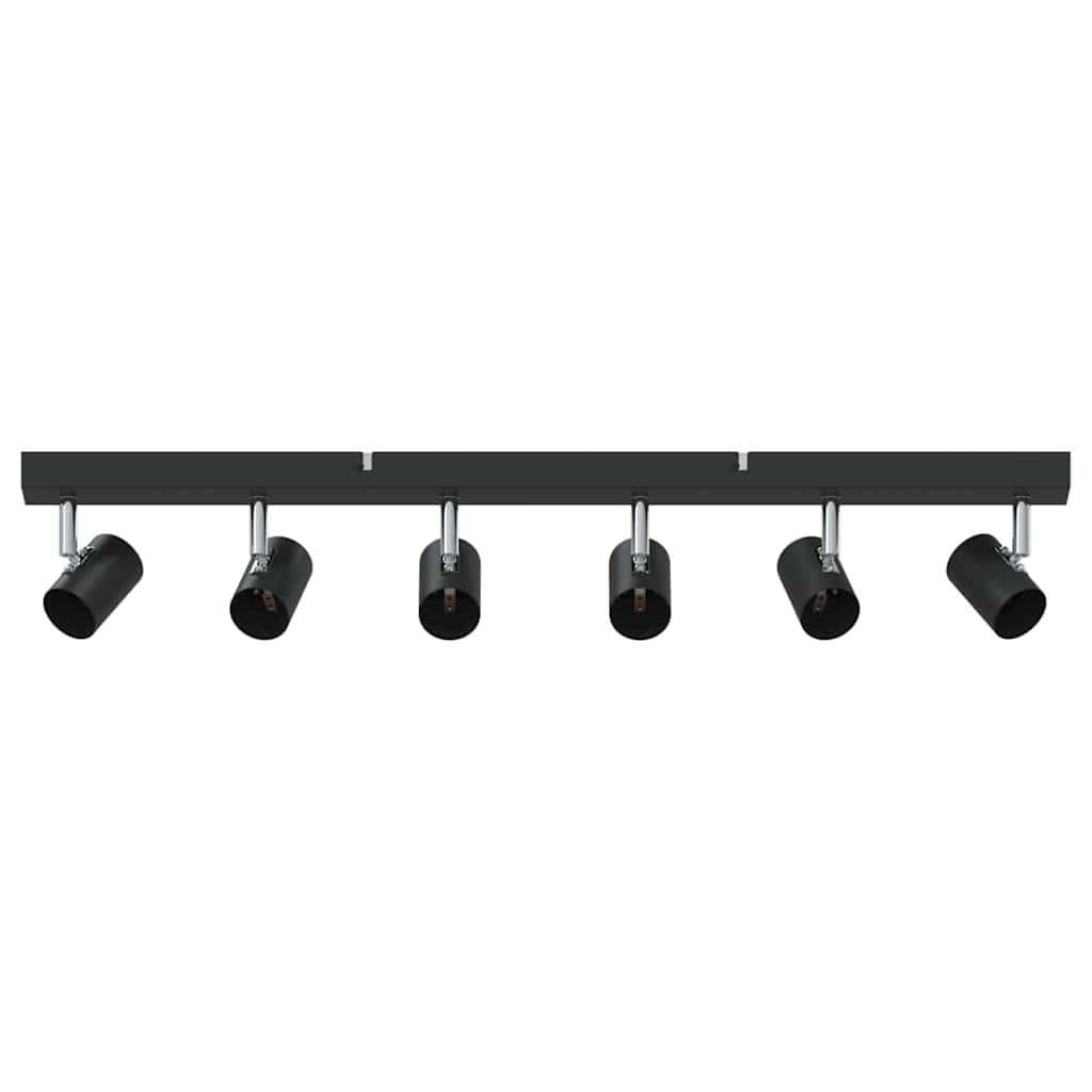 Ceiling Spotlight Black 73 x 6.5 x 11.5 cm Metal