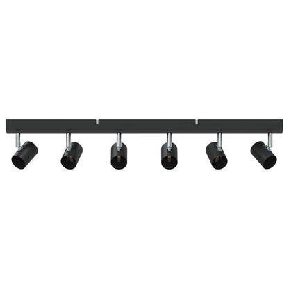 Ceiling Spotlight Black 73 x 6.5 x 11.5 cm Metal