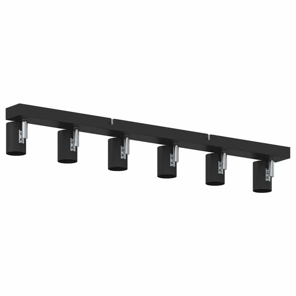 Ceiling Spotlight Black 73 x 6.5 x 11.5 cm Metal
