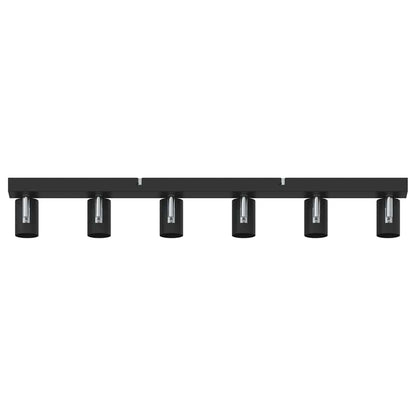 Ceiling Spotlight Black 73 x 6.5 x 11.5 cm Metal