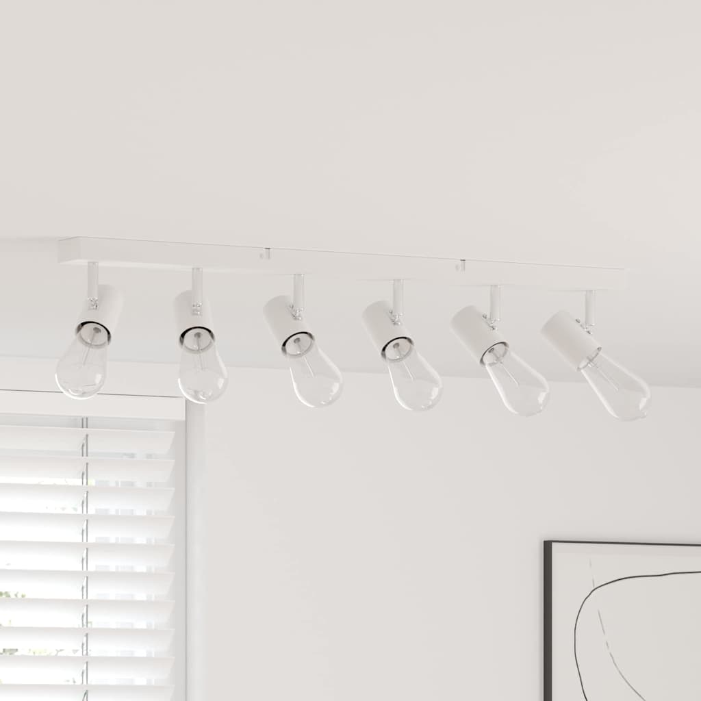 Ceiling Spotlight White 73 x 6.5 x 11.5 cm Metal