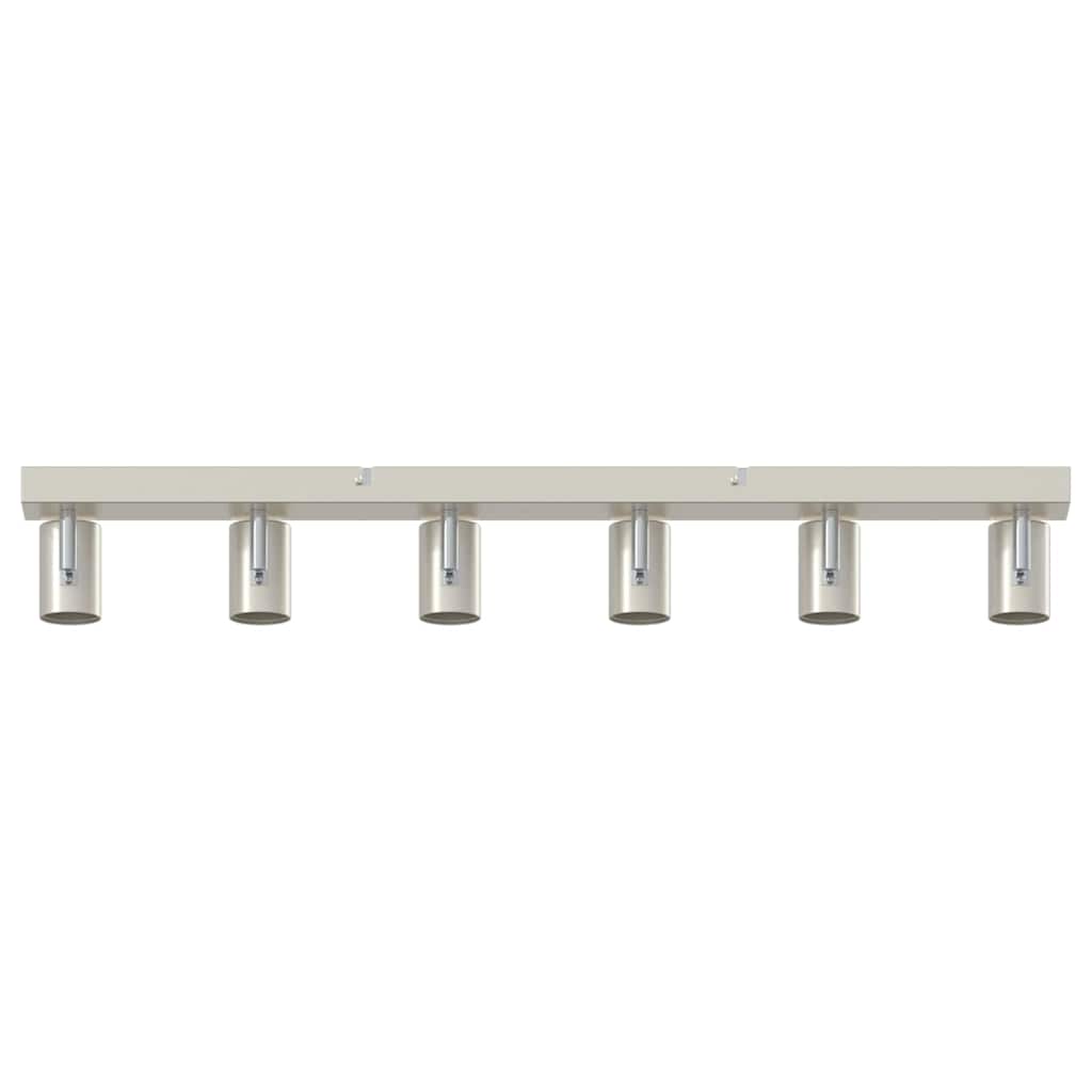 Ceiling Spotlight Nickel 73 x 6.5 x 11.5 cm Metal