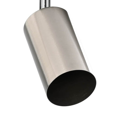 Ceiling Spotlight with Spotlights Nickel 6 x 6 x 16 cm Metal
