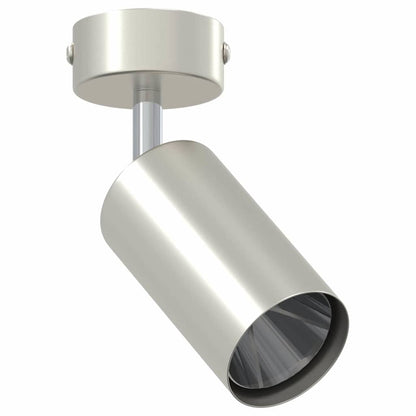Ceiling Spotlight with Spotlights Nickel 6 x 6 x 16 cm Metal