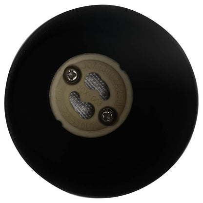Ceiling Spotlight with Spotlights Black 26 x 6 x 16 cm Metal