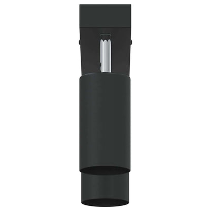 Ceiling Spotlight with Spotlights Black 26 x 6 x 16 cm Metal