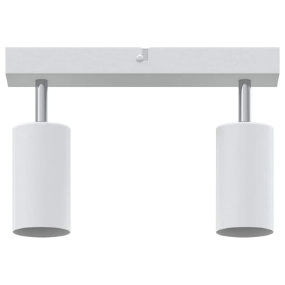 Ceiling Spotlight with Spotlights White 26 x 6 x 16 cm Metal