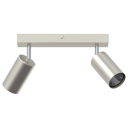 Ceiling Spotlight with Spotlights Nickel 26 x 6 x 16 cm Metal