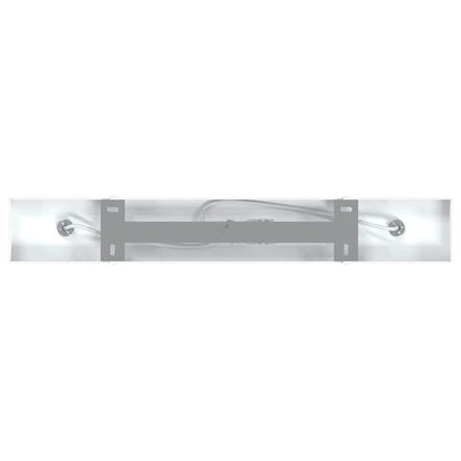 Ceiling Spotlight with Spotlights White 38 x 6 x 16 cm Metal