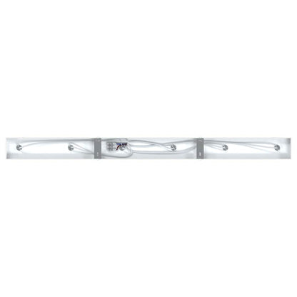 Ceiling Spotlight with Spotlights White 73 x 6 x 16 cm Metal