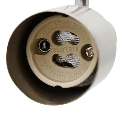 Ceiling Spotlight with Spotlights Nickel 70 x 9 x 12.5 cm Steel