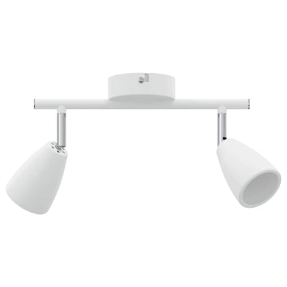 Ceiling Spotlight with Spotlights White 25.5 x 8 x 16 cm Metal