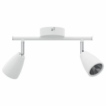 Ceiling Spotlight with Spotlights White 25.5 x 8 x 16 cm Metal