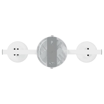 Ceiling Spotlight with Spotlights White 25.5 x 8 x 16 cm Metal