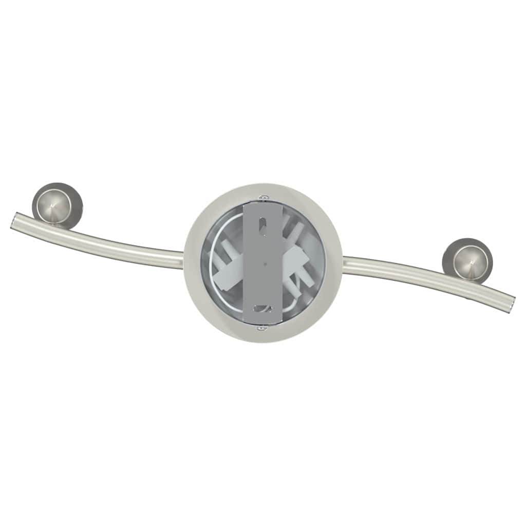 Ceiling Spotlight Nickel 36.5 x 10 x 12.5 cm Metal