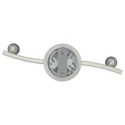 Ceiling Spotlight Nickel 36.5 x 10 x 12.5 cm Metal