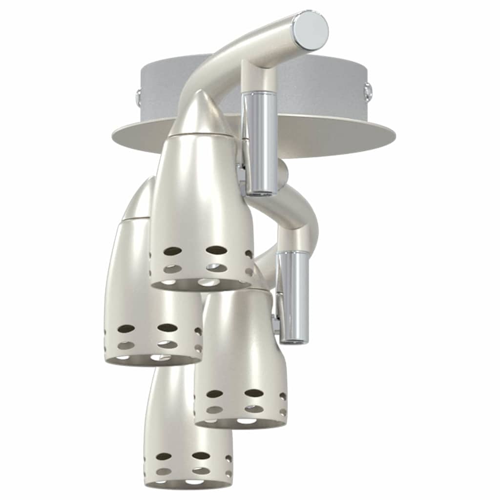 Ceiling Spotlight Nickel 61 x 10 x 12.5 cm Metal