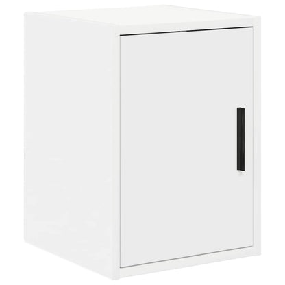 Garage Cabinets 2 pcs White Engineered Wood