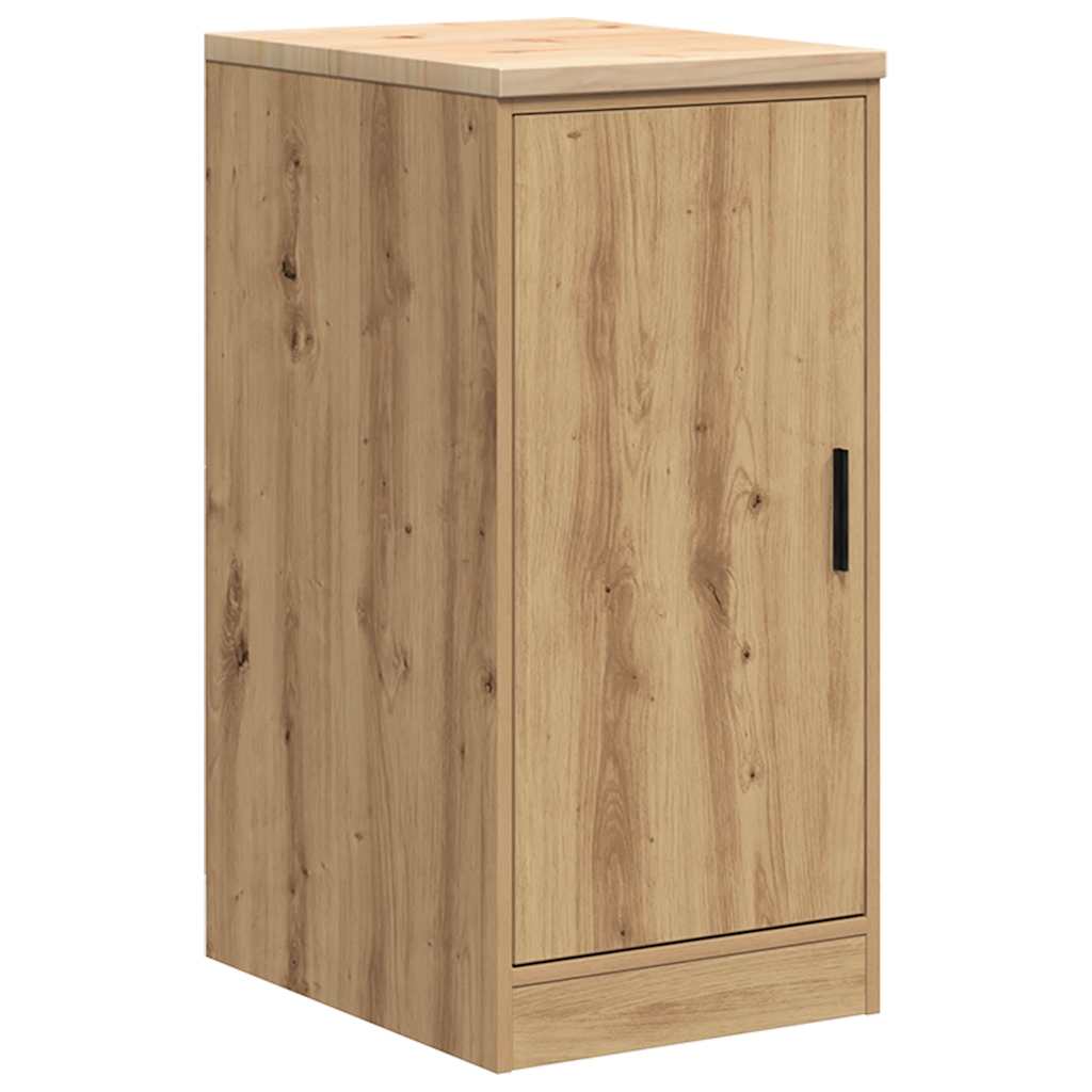 Garage Cabinets 2 pcs Artisan Oak Engineered Wood