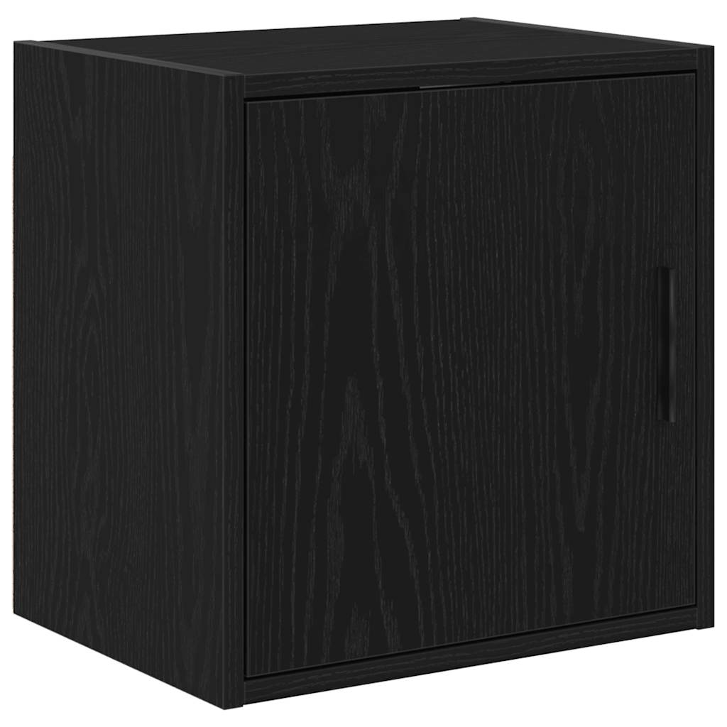 Garage Cabinets 2 pcs Black Engineered Wood