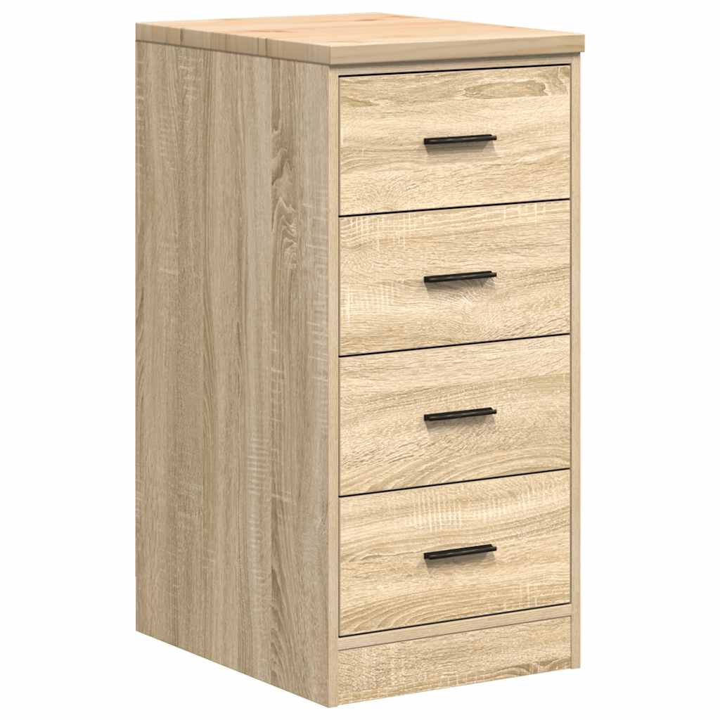 Garage Cabinets 2 pcs Sonoma Oak Engineered Wood