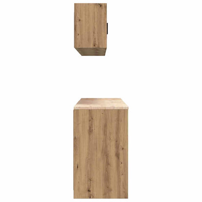 Garage Cabinets 6 pcs Artisan Oak Engineered Wood