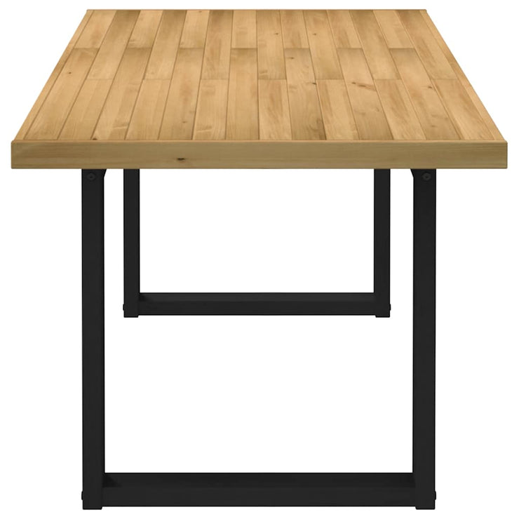 Dining Table NOAIN U-Shaped Legs 180x90x75 cm Solid Wood Pine