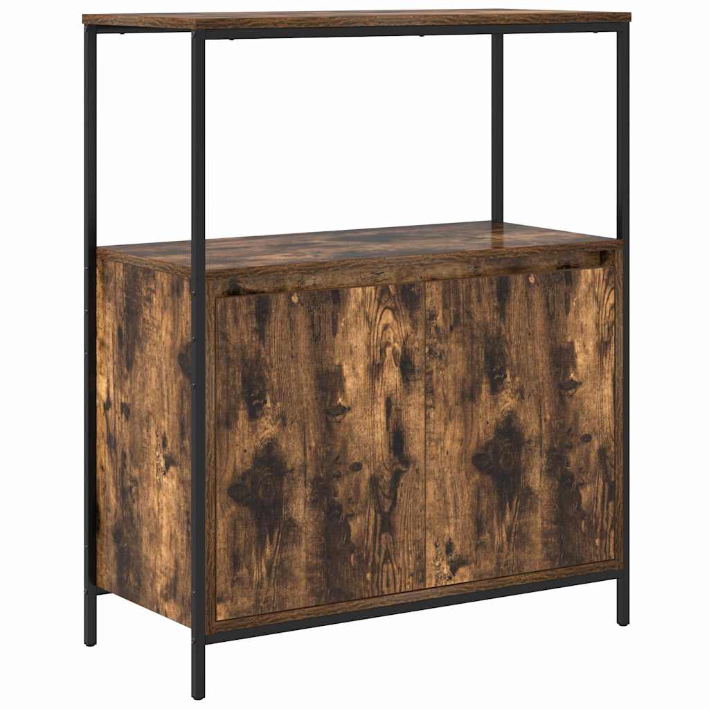 Bathroom Furniture Set with Shelf 5 pcs Brown Engineered wood